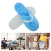 Unique Bargains Gold-Label Coral Fleece Disposable Slippers 1 Pair - 4 of 4