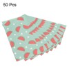 Unique Bargains Paper Gift Bag Pack Watermelon Storage Bag for Party Favor 50 Pcs - 3 of 4
