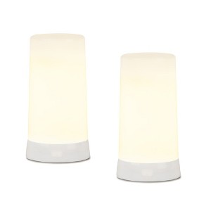 Melrose FIA FLAME Pillar Candle (Set of 12) - 1 of 2