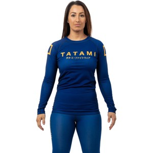 Tatami Fightwear Women's Katakana Long Sleeve Rashguard - Navy - 1 of 4