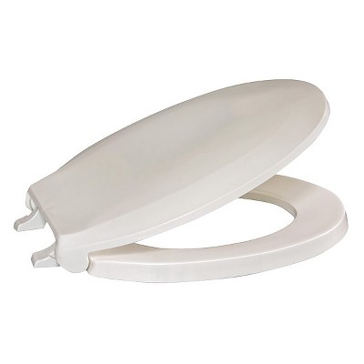 Centoco  Toilet Seat,Round,White,SS GR440STSSFE-001