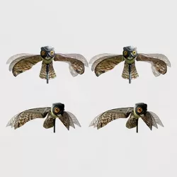 2pk 23" Prowler Owl Decoy With Wings - Bird-X