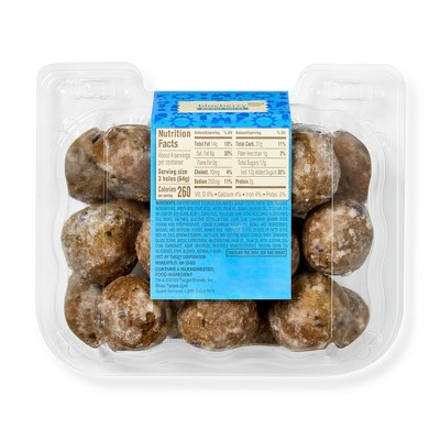 Glazed Blueberry Donut Holes - 9oz - Favorite Day™