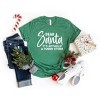 Simply Sage Market Women's Dear Santa It's A Funny Story Short Sleeve Graphic Tee - 3 of 4