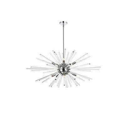 Elegant Lighting Sienna 10 - Light Pendant in  Chrome