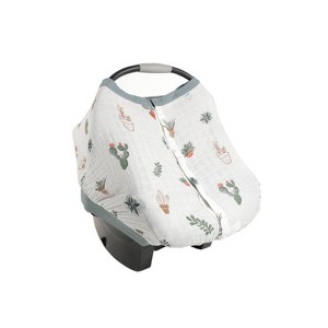 Little Unicorn Cotton Muslin Car Seat Canopy - 1 of 4