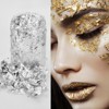Unique Bargains Shiny Nail Resin Art Jewelry Making Metallic Foil Flakes - 4 of 4
