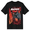 Classic Batman DC Comic Book Cover Artwork Men's Black Graphic Print Cotton T-Shirt - 2 of 3