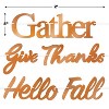 Beistle Foil Fall Thanksgiving Streamer Set, 8" x 2', (2/Pkg) Multicolored - 4 of 4