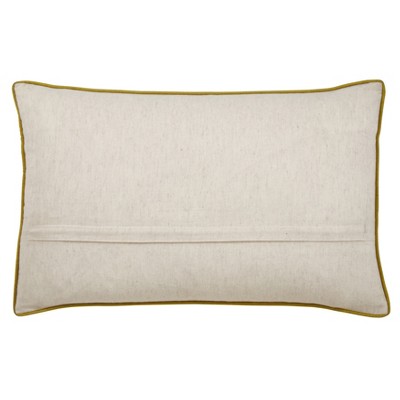 Embroidered Christmas Tree Cotton Throw Pillow with Down Filling