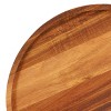 MegaChef 12 Inch Acacia Wood Lazy Susan Tray - 4 of 4