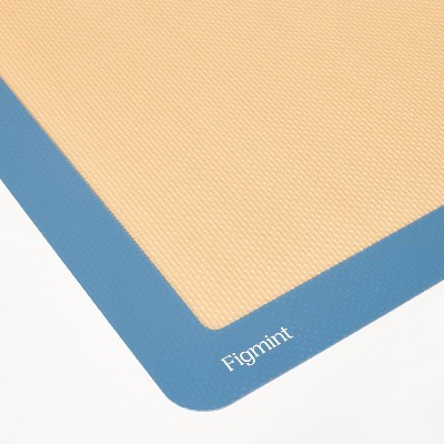 14.5&#34;x20.5&#34; Silicone Extra Large Baking Mat Blue - Figmint&#8482;_1