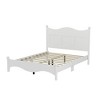 3-Pieces Bedroom Dresser Night Stand Set, 6-Drawer Dresser and 2 Nightstands with Metal Handles, Elegant Design and Retro Style,White - 4 of 4