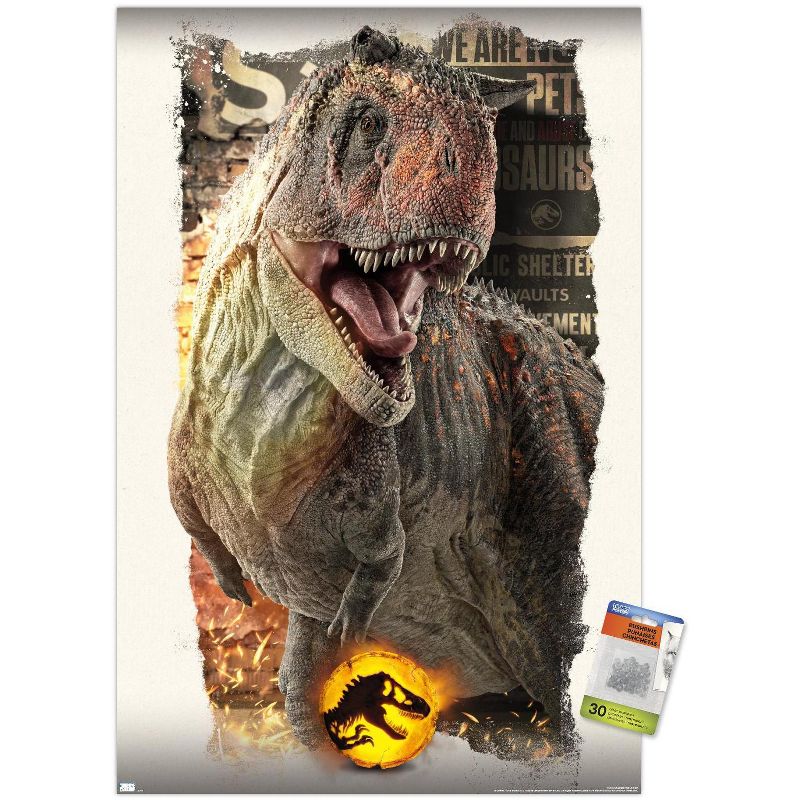 Trends International Jurassic World: Dominion - Carnotaurus Focal Unframed Wall Poster Prints, 1 of 7