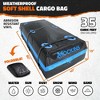 Mockins 35 Cubic Ft Rooftop Cargo Bag - 80"x40"x19"-Blue - 2 of 4
