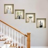 HomeRoots Set of Four Ari Faux Niche 3D Peel and Stick Wall Decals - 2 of 3
