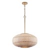 Crystorama Lighting Zanzibar 4 - Light Pendant in  Soft Gold - 4 of 4