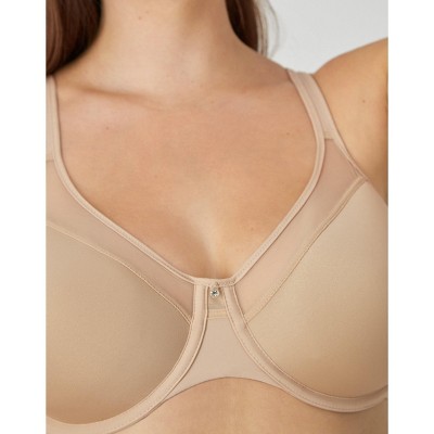 Bali One Smooth U Ultra Light Underwire Bra Nude 40C Women's