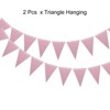 Unique Bargains Party Decoration Pennant Banner Flags String 2 Pcs - 3 of 4