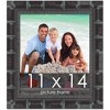 PosterPalooza | 11x14 Wide Bamboo Picture Frame, UV Acrylic, 4 Finishes - Brown, Black, Silver, and Natural - 2 of 4