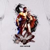 Street Fighter VI Ryu Graffiti Name Crew Neck Short Sleeve Women's White T-shirt - image 2 of 3