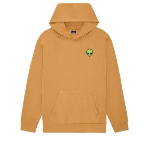 Dalix Alien Embroidery Relaxed Hoodie Soft Fleece Sweatshirt Fit Lounge Mens - 1 of 4