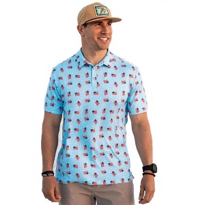 Burlebo Men's Performance Short Sleeve Polo Golf Shirt - 1 of 3