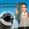 Clean Bottle Sport 20 Insulated Bike Water Bottle with Easy Clean Cap and Easy Squeeze Design, Green - 2 of 4