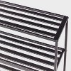 Over The Toilet Storage Black Metal - Brightroom™: 3-Tier Iron Etagere, Space Saver, Easy No-Tool Assembly - 3 of 3