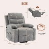 Power Lift Recliner Chair, Electric Glider Reclining Sofa Chair, Home Theater Seat With 2 Cup Holders Side, for Living Room - 4 of 4