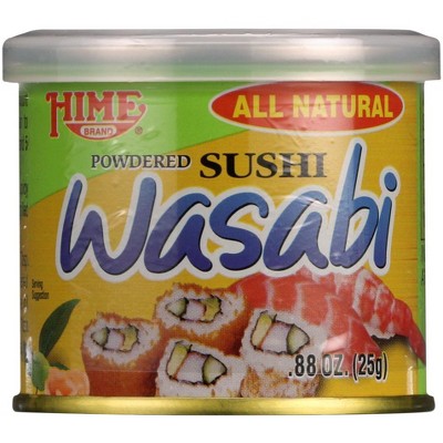 Hime All Natural Powdered Sushi Wasabi  - 10 pack, 0.88 oz