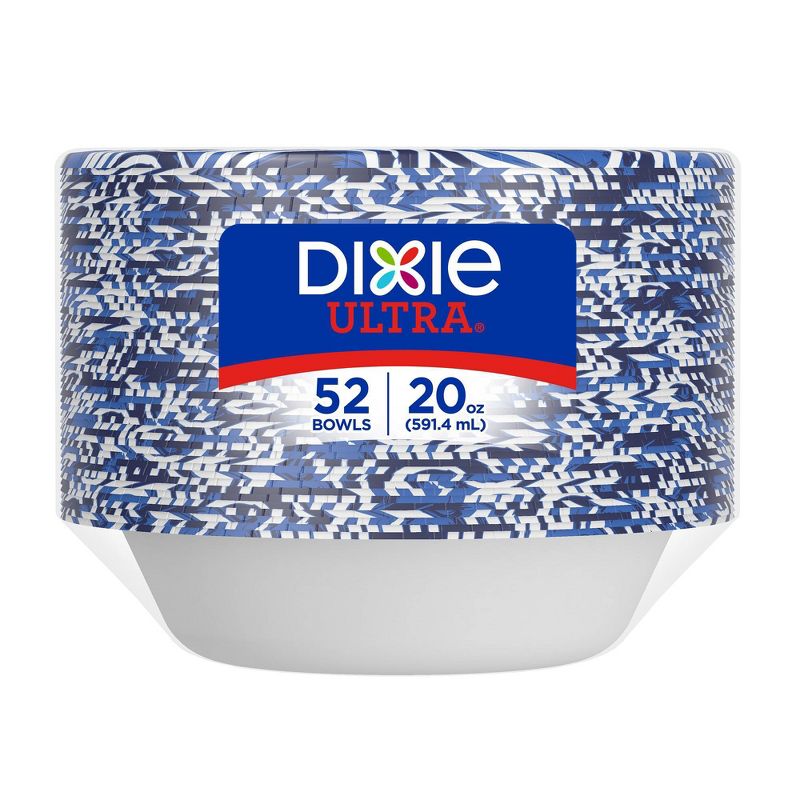 Dixie Ultra Dinner Paper Bowls - 52ct/20oz, 5 of 12