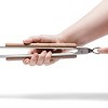 Petromax BBQ and Coal Tongs for Kitchen or Campfire, for Indoor and Outdoor Cooking, Durable Stainless Steel and Wooden Handle, 21.3 inch - 3 of 4