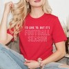 Simply Sage Market Women's I'd Love To But It's Football Season Short Sleeve Graphic Tee - 2 of 4
