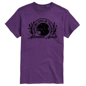 Men's - Instant Message - Hunting Dog Adventure Awaits Short Sleeve Graphic T-Shirt - 1 of 4