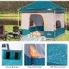Anybear 10x10FT Ocean Blue Inner Tent for Pop Up Canopy Fully Vented Roof Frame NOT Included - 3 of 4