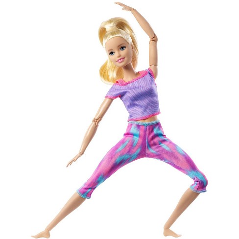barbie Made To Move Doll - Pink Dye Pants : Target