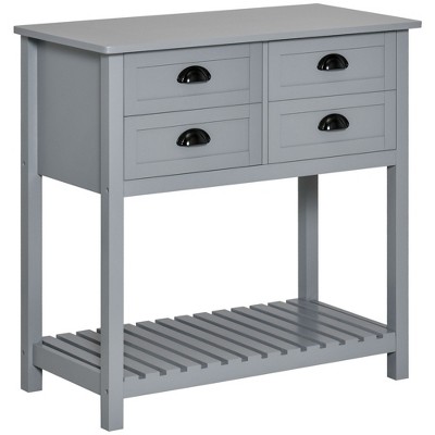 Okak Barn Door Style Buffet Cabinet with Storage for Living Room 34.5" Farmhouse Kitchen Sideboard Cabinet with Adjustable Shelf