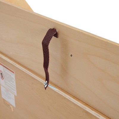 Adjustable Natural Birch 3-Tier Kid-Friendly Bookshelf