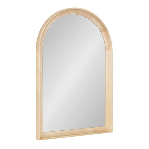 Hatherleigh Arch Wood Wall Mirror - Kate & Laurel All Things Decor - image 1 of 4