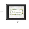 HomeRoots Hello Spring Black Framed Print Wall Art - 3 of 3