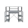 Music Recording Studio Desk with Storage Drawer and 8 Open Compartments - 4 of 4
