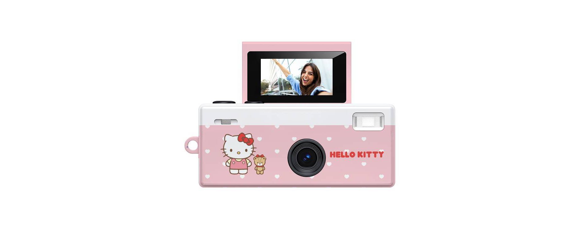 Yashica Hello Kitty Funtastic Keychain Camera - Polka Dot Edition (Target Exclusive)