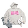 Simply Sage Market Women's Graphic Hoodie Mama Pink Hearts - 2 of 3