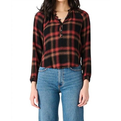 Women's Long Sleeve Button Up Shirt - Dex