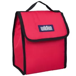 Wildkin Kids Insulated Lunch Bag for Boys & Girls, Reusable Lunch Bag is Perfect for Daycare & Preschool, School & Travel (Cardinal Red)