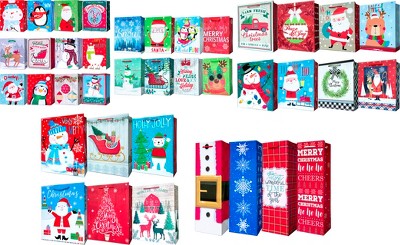 Northlight Set Of 672 Christmas Gift Bags With Spinner Retail Rack : Target