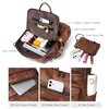 Generic Backpack Purse Leather Backpack Fashion Designer Travel Backpack Convertible Shoulder Bag - 3 of 4