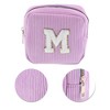 Unique Bargains Letter m Pattern Makeup Bag 1 Pc - 4 of 4