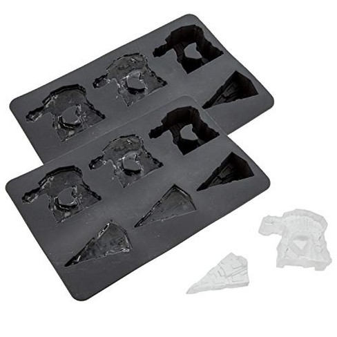Death Star Ice Cube Mold 6 Pack Silicone Star Wars Ice Molds Sphere Big Ice  Ball Maker for Whiskey, Bourbon and Cola (6)